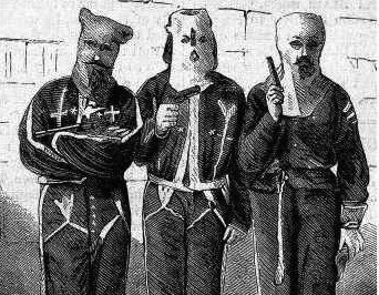 Members of Ku Klax Klan arrested in Mississippi, 1871