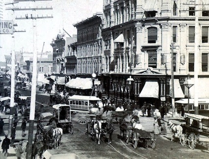 Larimer Street, Denver 1880s