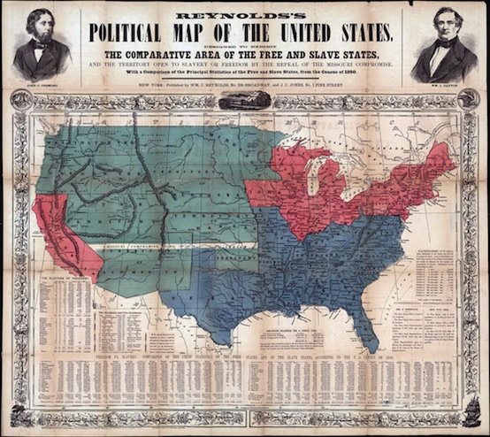 The United States in the 1850s